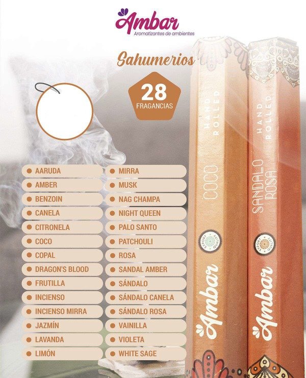 Producto - Sahumerios 'Ambar'