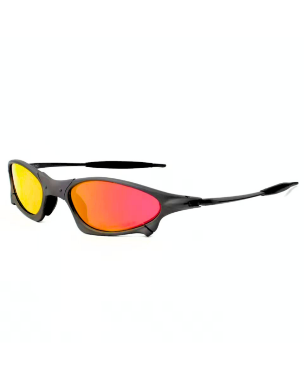 Producto - Lentes de Sol Brazilian Envolventes Varilla Metal - Negro Naranja