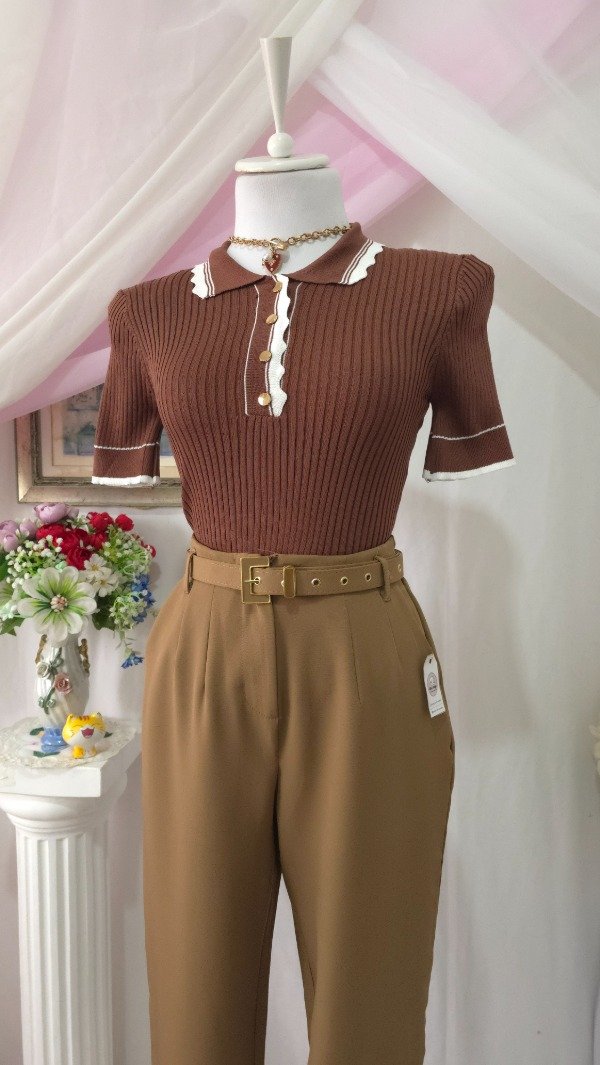 Producto - Remera Berenice Chocolate! IMPORTADA NUEVA