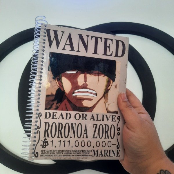 Producto - Cuaderno A5 - Zoro One Piece
