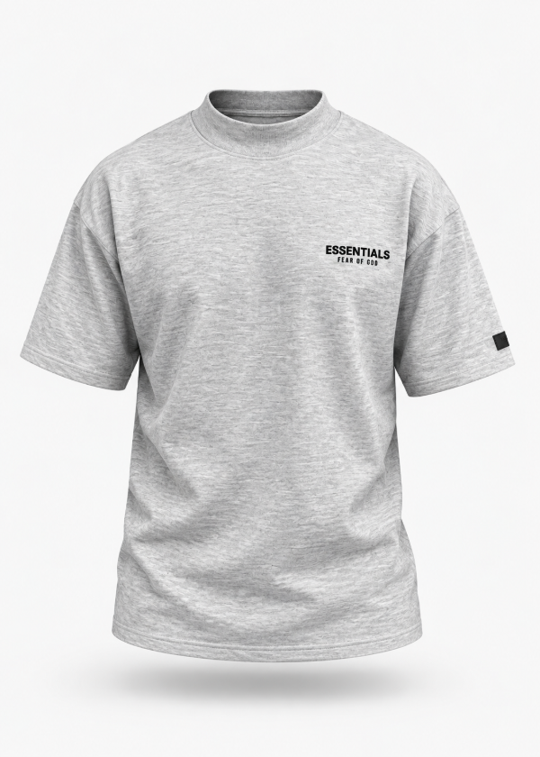 Producto - Remera Essentials Fear Of God Gris - 4