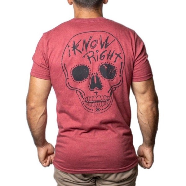 Producto - Remera Skull Malbec