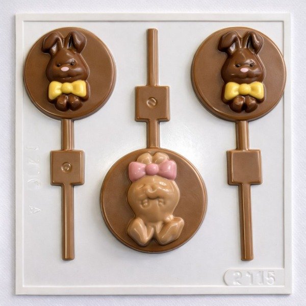 Producto - PLACA MOLDE CHUPETIN X3  1206