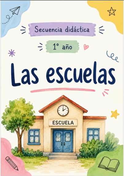 Producto - Secuencia didáctica "Las escuelas" 1er año