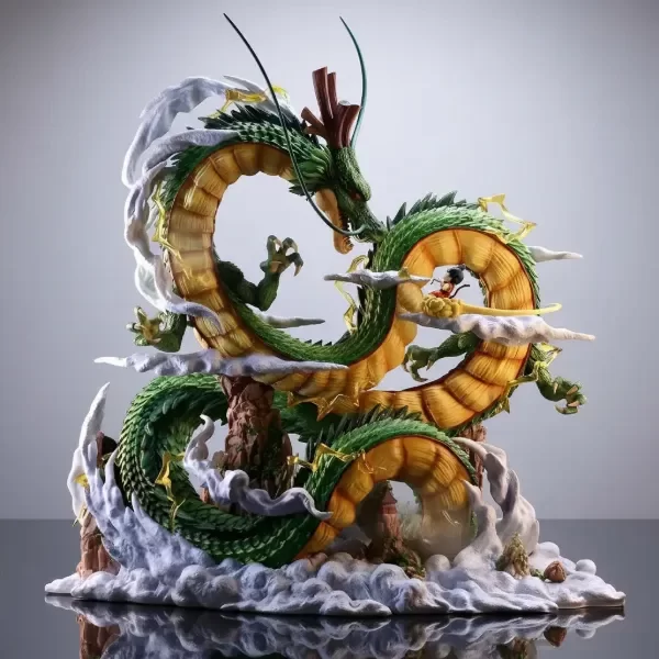Producto - Shenron con Goku - Diorama DRAGON BALL (22cm) A INGRESAR