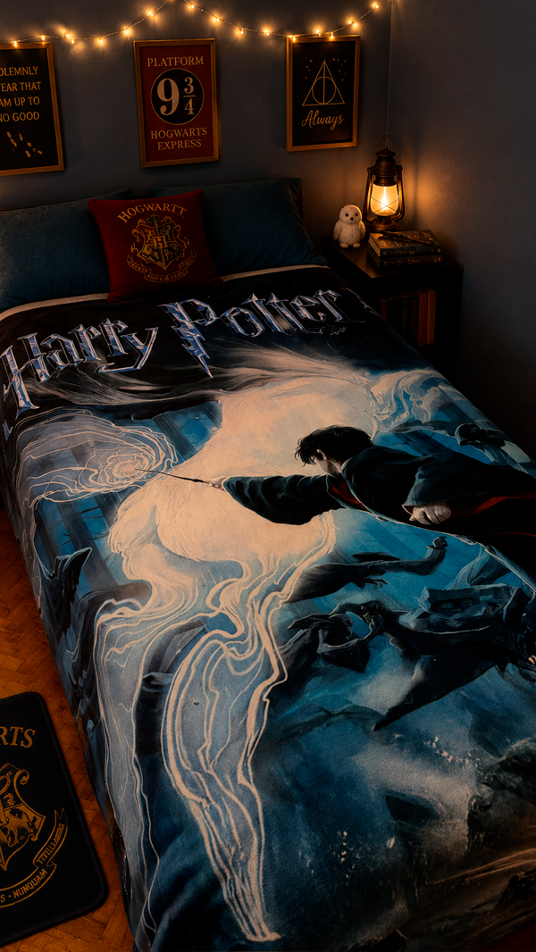 Producto - Manta 1 PLAZA HARRY POTTER