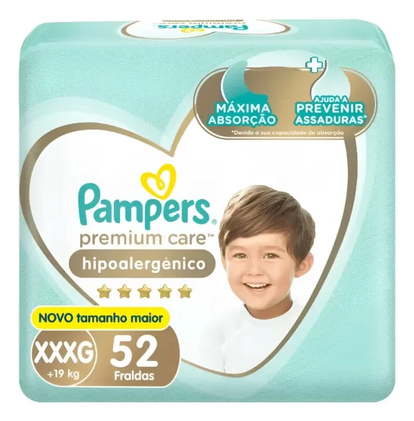 Producto - Pampers Premium Care XXXG 52