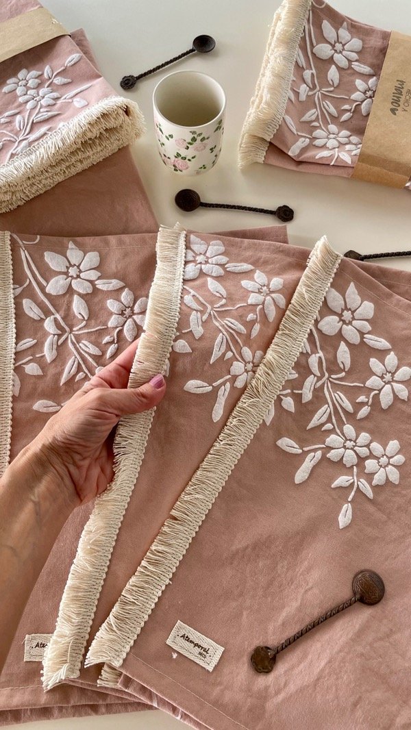 Producto - Individuales Flor y Rama