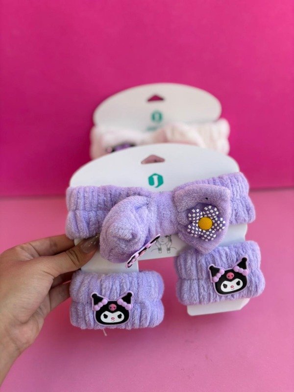 Producto - Set skin vincha y muñequeras