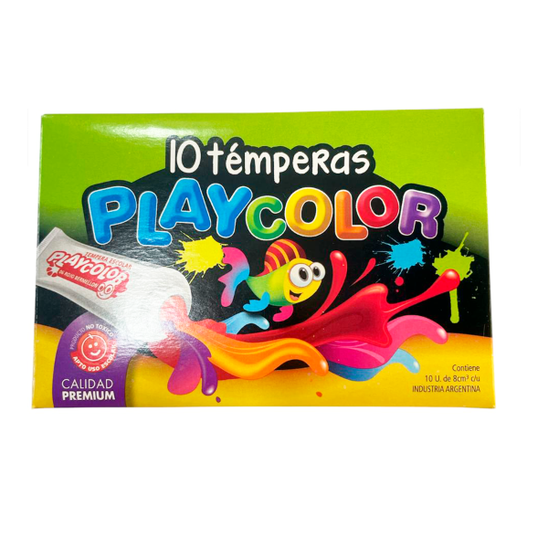 Producto - TEMPERA X10 PLAYCOLOR