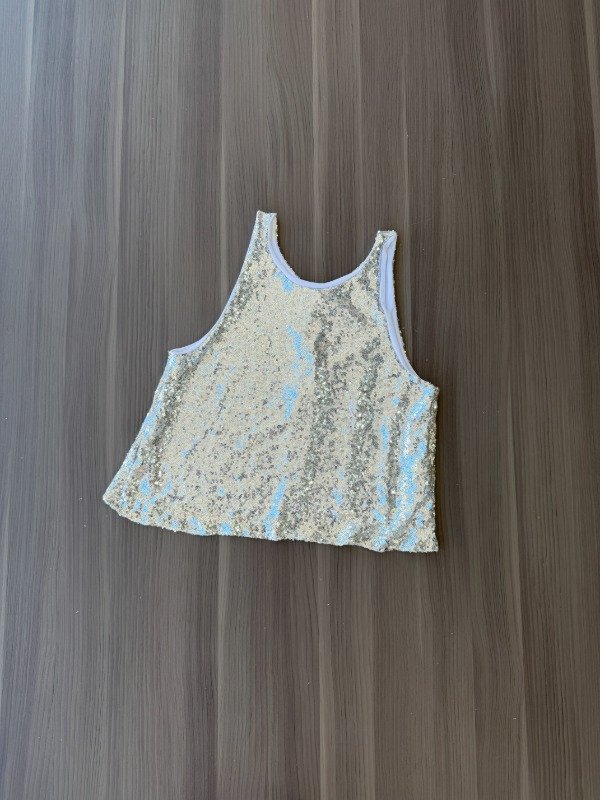 Producto - Musculosa plateada Diore