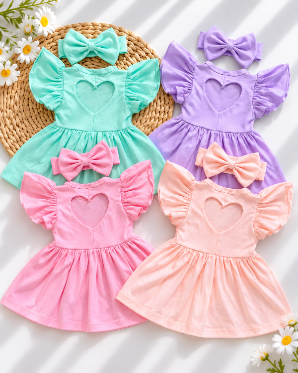 Producto - VESTIDO CORAZÓN C/VINCHA