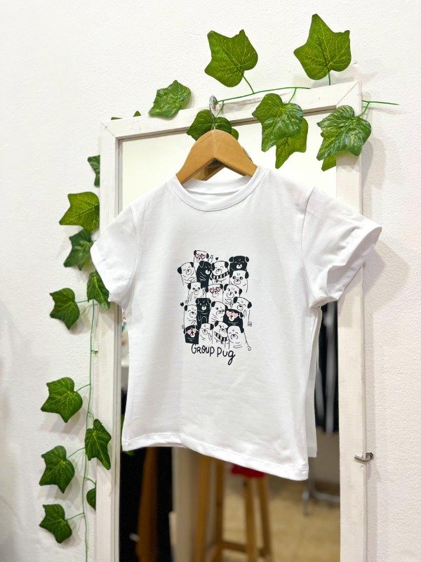Producto - Babytee Dogs Blanca