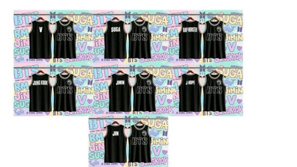 Producto - REMERAS BTS 2 - 5
