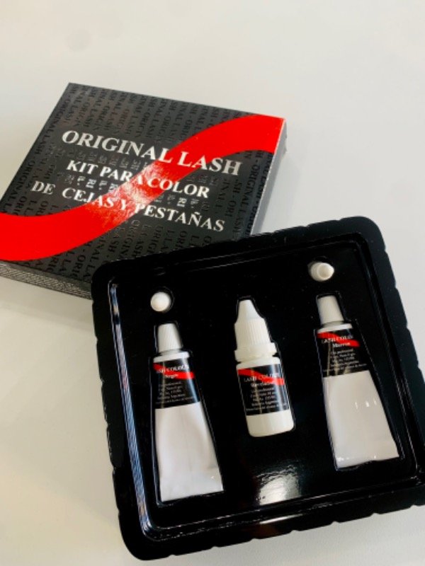 Producto - Kit para color de cejas y pestañas