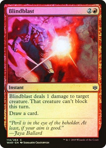 Producto - Blindblast Foil  War of the Spark