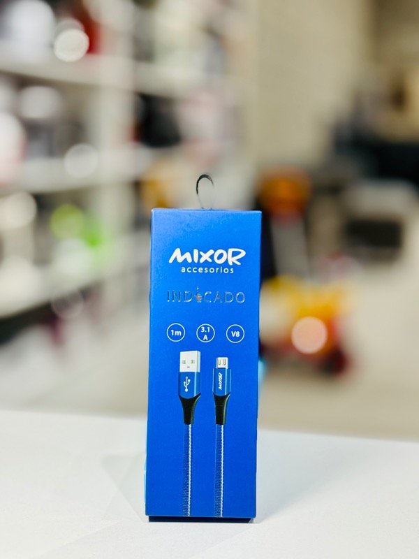 Producto - CABLE V8 MIXOR INDICADO 3.1A