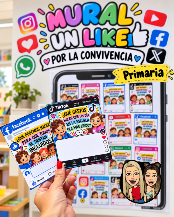 Producto - UN LIKE POR LA CONVIVENCIA. Primaria