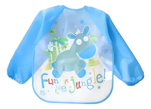 Producto - Babero con mangas pintoncito