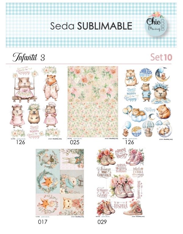 Producto - SET 10 x 5 SST - Infantil III