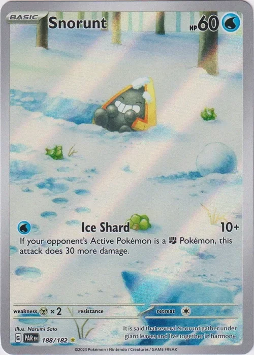 Producto - Snorunt - 188/182 - Paradox Rift - Holo
