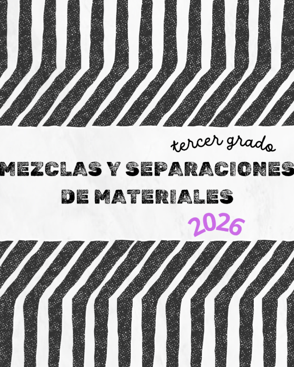 Producto - Mezclas y separaciones de materiales