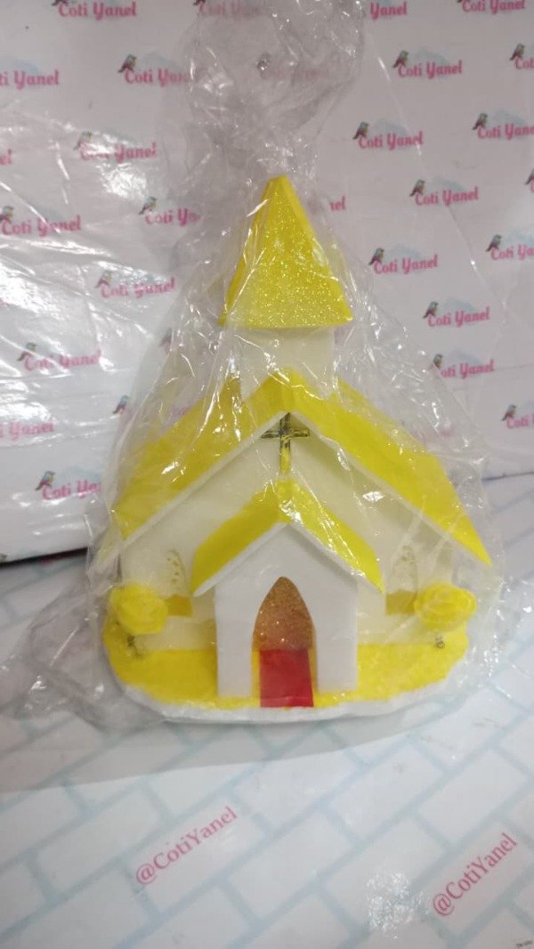 Producto - Adorno telgopor Capilla