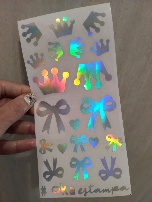 Producto - Vinilos de Corte 10x20cm HA Coronas y Moños