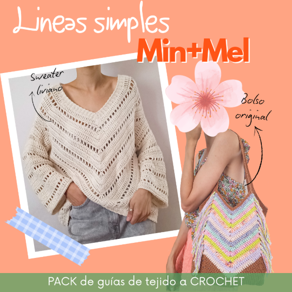 Producto - Líneas Simples- Pack de guías de tejido