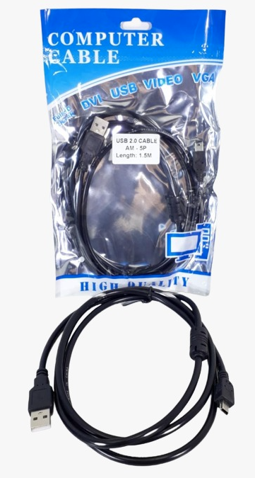 Producto - CABLE USB PS3 MINI USB 1.5MTS CON FILTRO