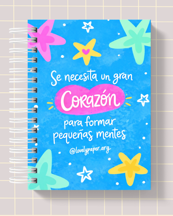 Producto - AGENDA DOCENTE NIVEL INICIAL PERPETUA GRAN CORAZON