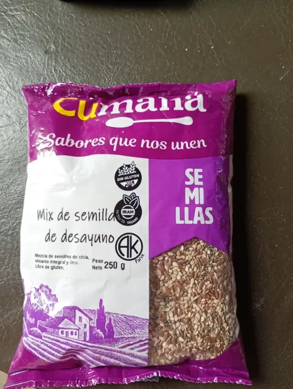 Producto - Mix de semillas de desayuno - Cumaná