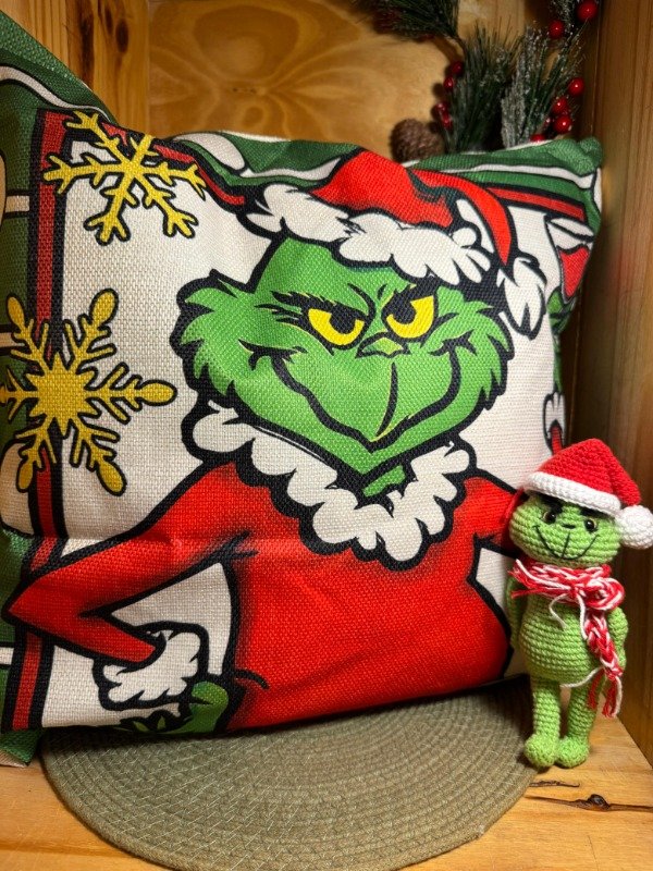 Producto - Funda navideña - Grinch G6 (Efectivo: 14.000)