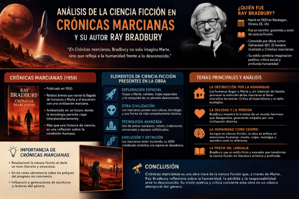 Producto - Secuencia Ciencia Ficción a través de Crónicas Marcianas de Ray Bradbury