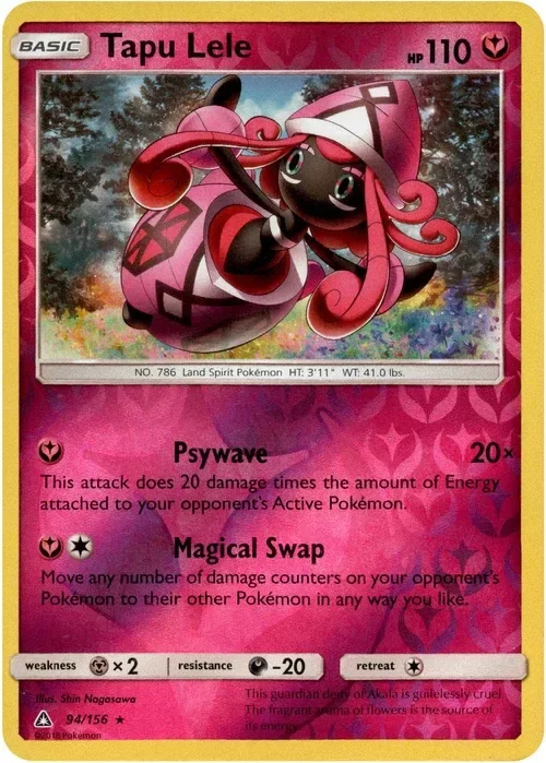 Producto - Tapu Lele - 94/156 - Ultra Prism - Reverse Holo