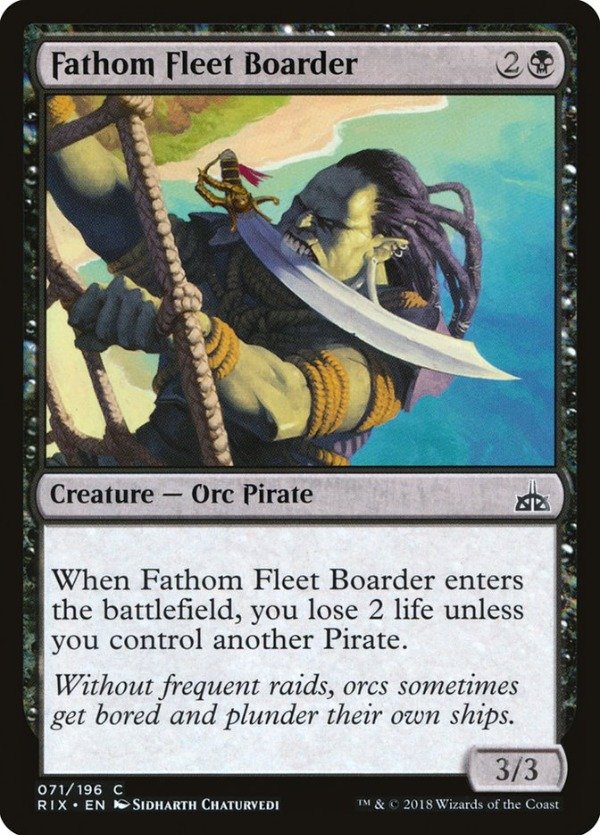 Producto - Fathom Fleet Boarder  Rivals of Ixalan