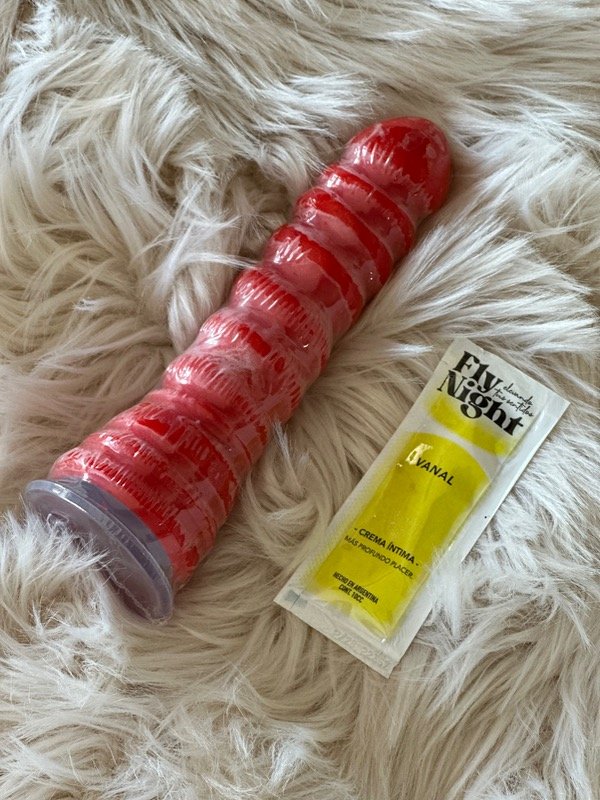 Producto - DILDO TORNADO EN ROJO