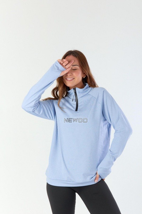 Producto - BUZO TERMICO CON CIERRE CELESTE