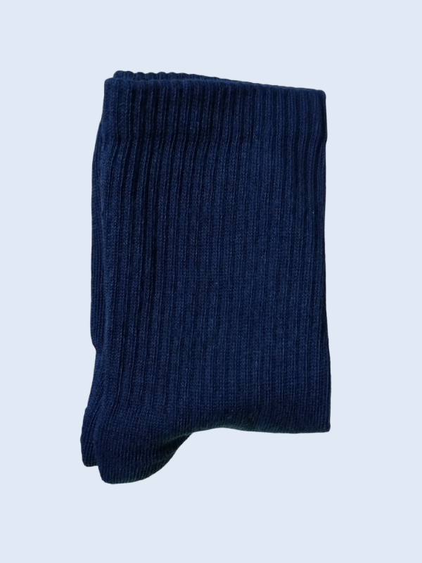 Producto - MEDIAS LISAS 3/4 AZUL MARINO