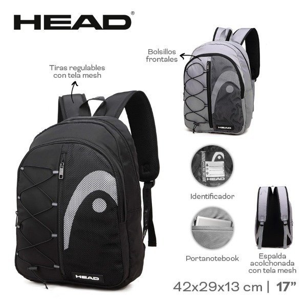 Producto - MOCHILA PORTANOTEBOOK HEAD 22677