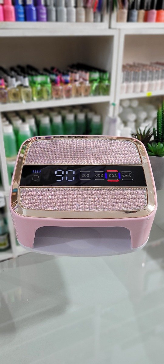 Producto - Cabina inalambrica strass rosa sun ss10