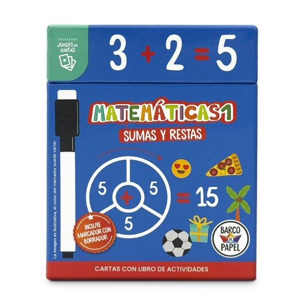 Producto - JUEGO DE CARTAS MATEMÁTICAS 1