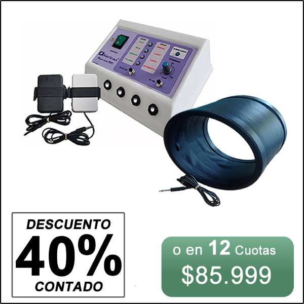 Producto - MAGNETO 200 GAUSS con dos Solenoides Planos + Tunel - Marca Kertran