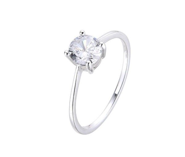 Producto - Anillo SOLITARIO plata 925