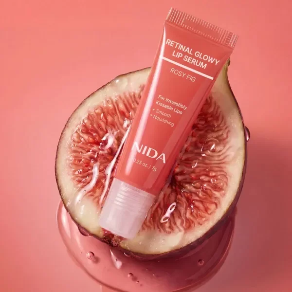 Producto - NIDA Retinal Glowy Lip Serum # Rosy Fig 7g - 0