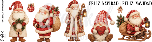 Producto - Transfer Color UV Navidad 089