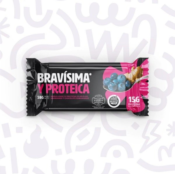 Producto - Barras Brava Arándanos y Jengibre