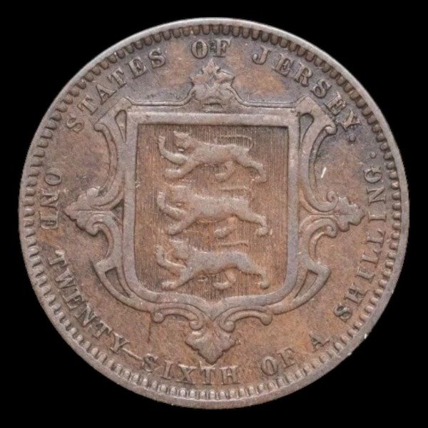 Producto - Jersey (1870) 1/26 Shilling - KM#4