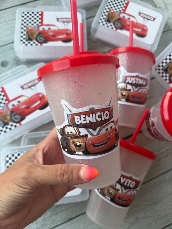 Producto - Vaso  Glitter  BENJA souvenirs pack x10 - 11