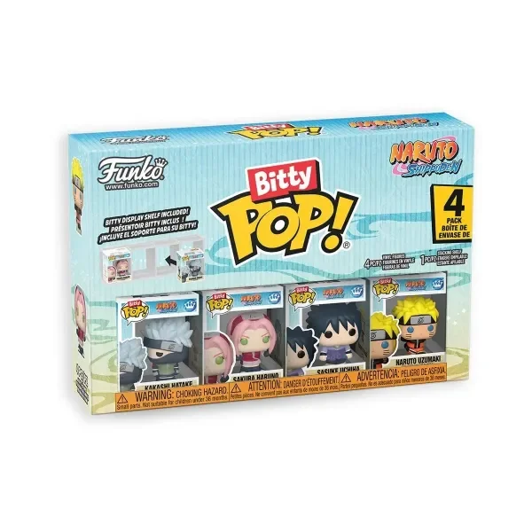 Producto - Funko Bitty Pop Naruto Shippuden Team 7 Kakashi 4-pac - 0